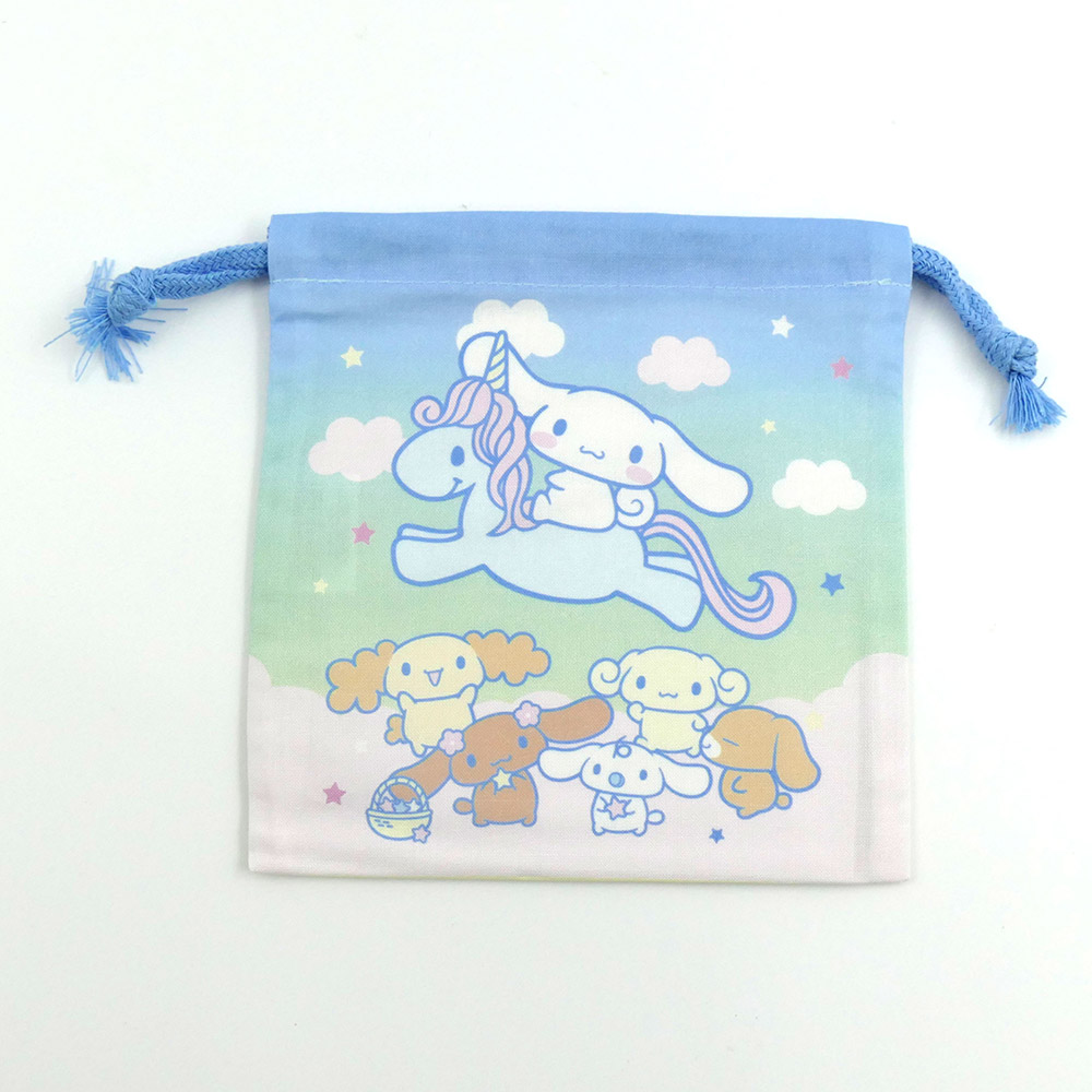 スケーター キャラクター ミステリーボックス巾着 単品 Mサイズ KBB21 skater サンリオキャラクターズ D シナモロール ハンギョドン【ブラインド ランチ巾着 ランダム お楽しみ サプライズ】