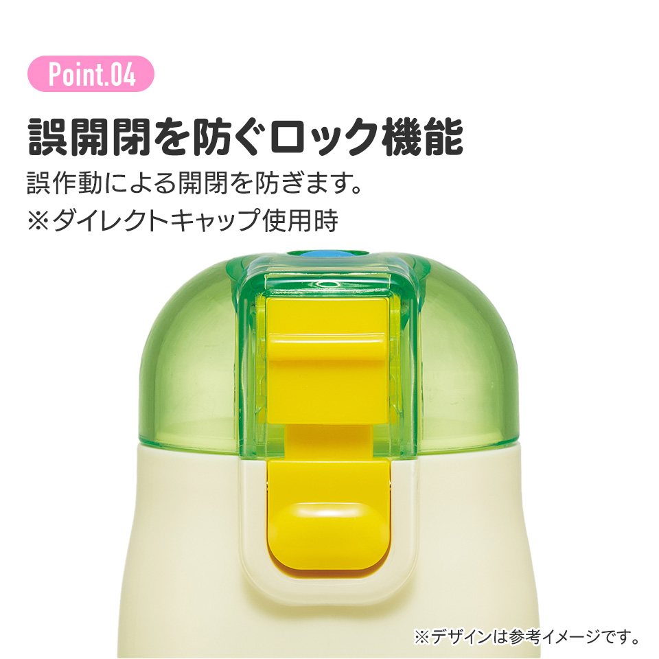 【送料無料】超軽量 直飲み コップ飲み兼用 2WAYステンレスボトル 470ml/430ml 星のカービィ ピクニック/SKDC4_4973307685668