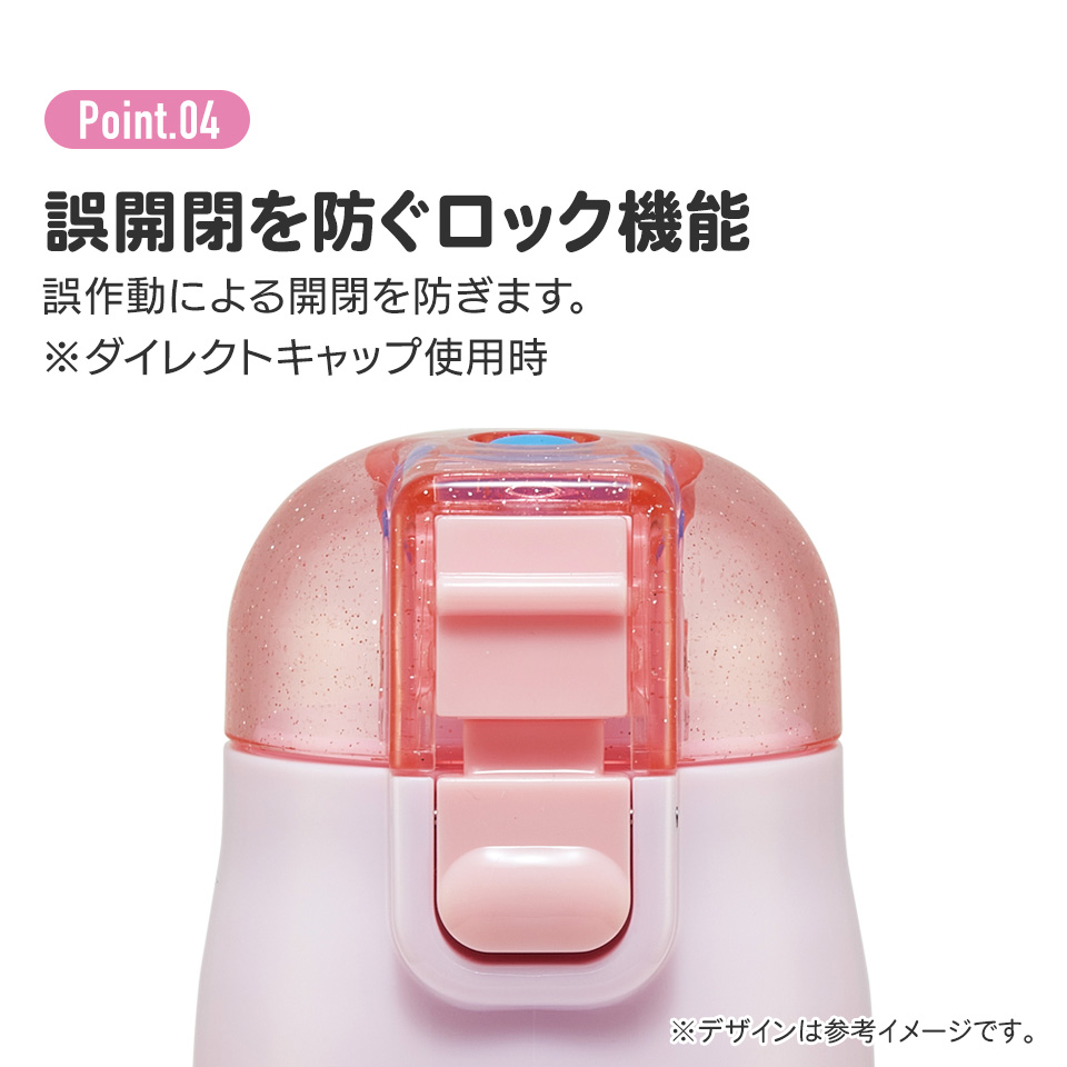 【送料無料】超軽量2WAYステンレスボトル 470ml/430mlリカちゃん２３／SKDC4_4973307648991