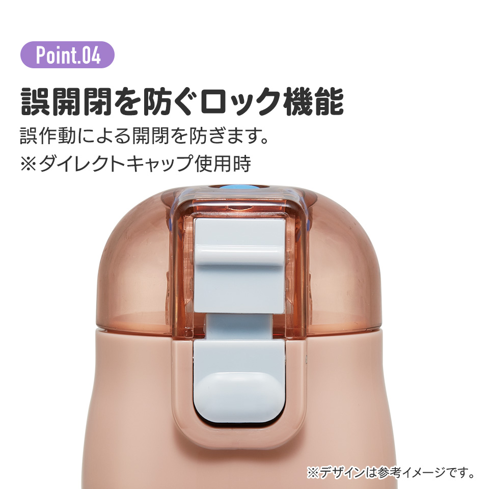 【送料無料】超軽量 直飲み コップ飲み兼用 2WAYステンレスボトル 470ml/430ml おさるのジョージ２５／SKDC4_4973307688768