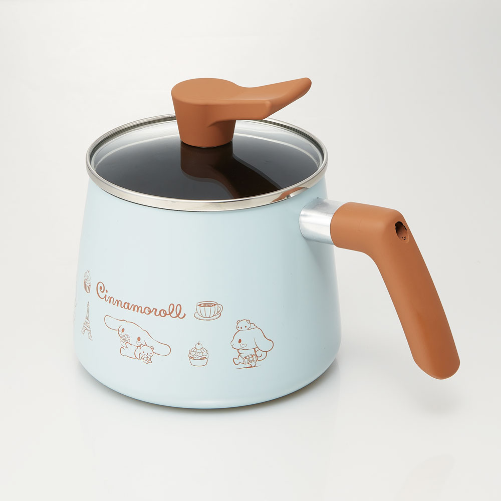 マルチポット 1.9L 1900ml 鍋 なべ 片手鍋 ガス火用 調理器具 調理 料理 スケーター skater ANMP2 シナモロール シナモン サンリオ 女の子 女子