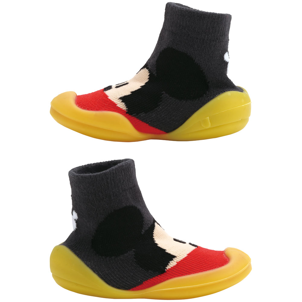 ソックス シューズ ギフトボックス XS 11.3cm ベビー 靴 赤ちゃん BSSHL1G スケーター skater ミッキーマウス ミッキー Mickey 男の子 女の子【キャラクター 靴下 くつ クツ ファーストシューズ】