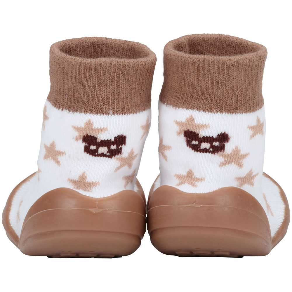 ソックス シューズ S 11.9cm ベビー ファースト シューズ 靴 赤ちゃん BSSHL2 スケーター skater くまのがっこう クマの学校 男の子 女の子 女子【キャラクター 靴下 くつ クツ ファーストシューズ 室内履き ベビーシューズ 子供】