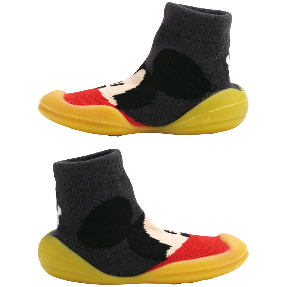 ソックス シューズ ギフトボックス S 11.9cm ベビー 靴 赤ちゃん BSSHL2G スケーター skater ミッキーマウス ミッキー Mickey 男の子 女の子【キャラクター 靴下 くつ クツ ファーストシューズ】