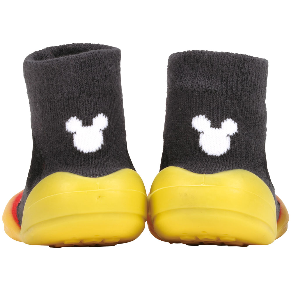 ソックス シューズ S 11.9cm ベビー ファースト シューズ 靴 赤ちゃん BSSHL2 スケーター skater ミッキーマウス ミッキー Mickey 男の子 女の子【キャラクター 靴下 くつ クツ ファーストシューズ 室内履き ベビーシューズ 子供】