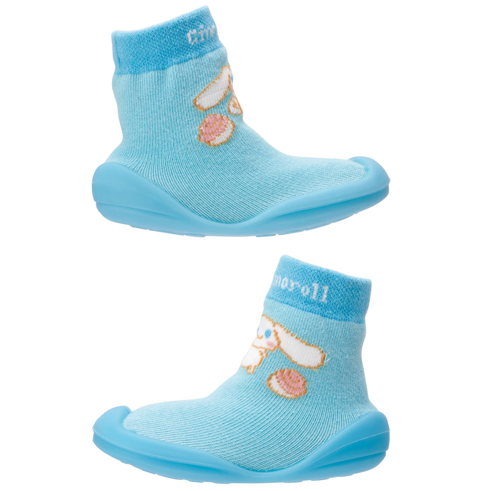 ソックス シューズ ギフトボックス M 12.6cm ベビー 靴 赤ちゃん BSSHL3G スケーター skater シナモロール シナモン サンリオ 女の子 女子【キャラクター 靴下 くつ クツ ファーストシューズ】