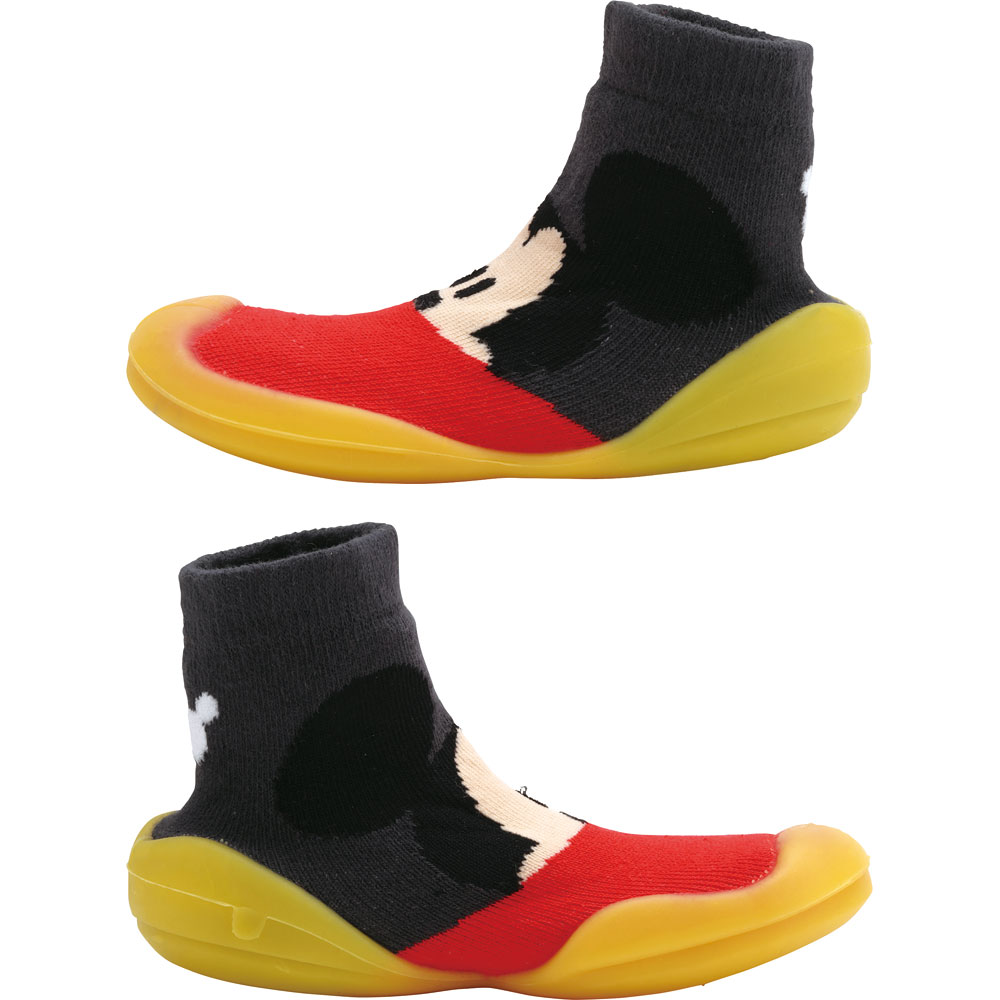 ソックス シューズ ギフトボックス L 13.3cm ベビー 靴 赤ちゃん BSSHL4G スケーター skater ミッキーマウス ミッキー Mickey 男の子 女の子【キャラクター 靴下 くつ クツ ファーストシューズ】