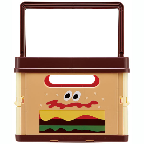 【送料無料】折りたたみ収納ボックス バーガーコンクスミックス/BWOT13_4973307528668/スケーター