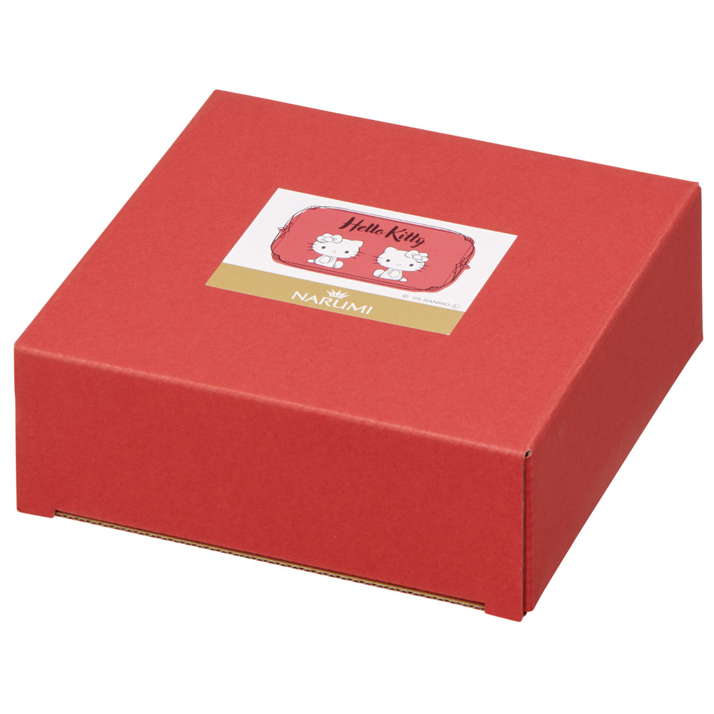 【送料無料】フルーツ皿 ナルミボーンチャイナ NARUMI ナルミ ボーンチャイナ 食器 磁器 お皿 スケーター skater CBFT14 キティ ハローキティ キティちゃん 女の子【取り皿 丸皿 陶磁器 キャラクター 鳴海製陶】