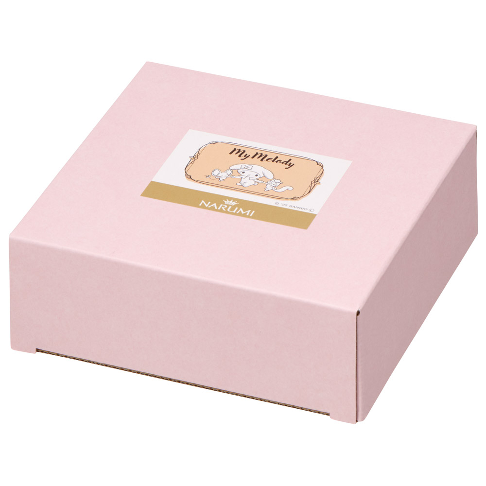 【送料無料】フルーツ皿 ナルミボーンチャイナ NARUMI ナルミ ボーンチャイナ 食器 磁器 お皿 スケーター skater CBFT14 マイメロディ マイメロ サンリオ 女の子 女子【取り皿 丸皿 陶磁器 キャラクター 鳴海製陶】