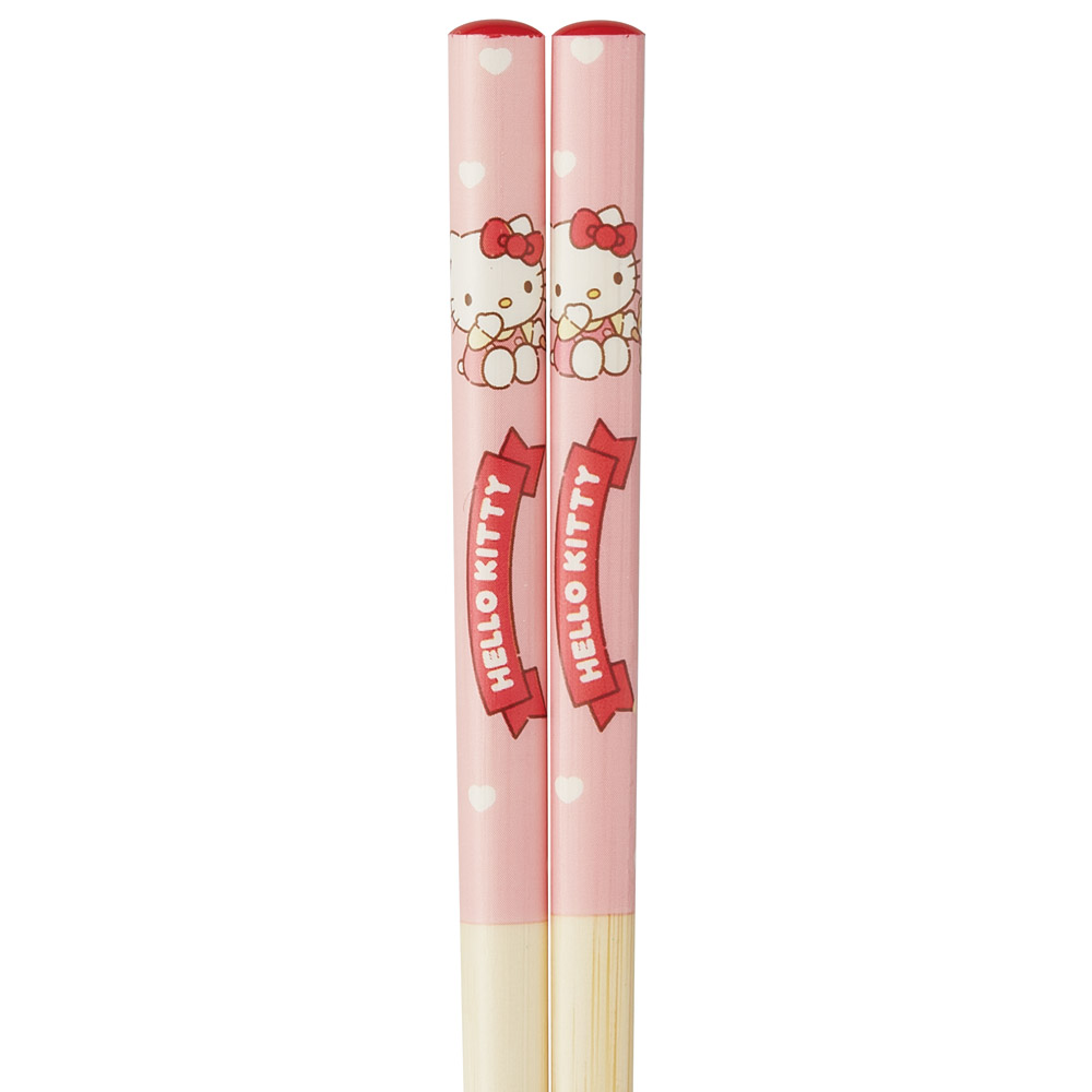 陶器製 ボウル 箸 セット 600ml 21cm 食器 鉢 お椀 丼 竹箸 カトラリー 焼き物 陶物 可愛い 便利 CHBWH1 キティ ハローキティ タイニーチャム キティちゃん 女子【陶製 食事 キャラクター キッズ こども 大人】