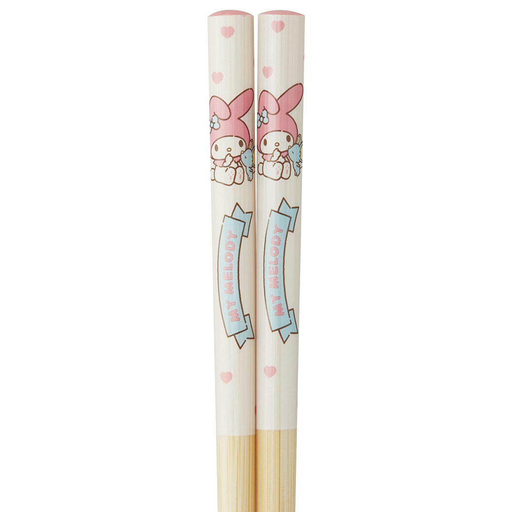 陶器製 ボウル 箸 セット 600ml 21cm 食器 鉢 お椀 丼 竹箸 カトラリー 焼き物 陶物 可愛い 便利 CHBWH1 マイメロディ マイメロ フラットくん サンリオ 女子【陶製 食事 キャラクター キッズ こども 大人】
