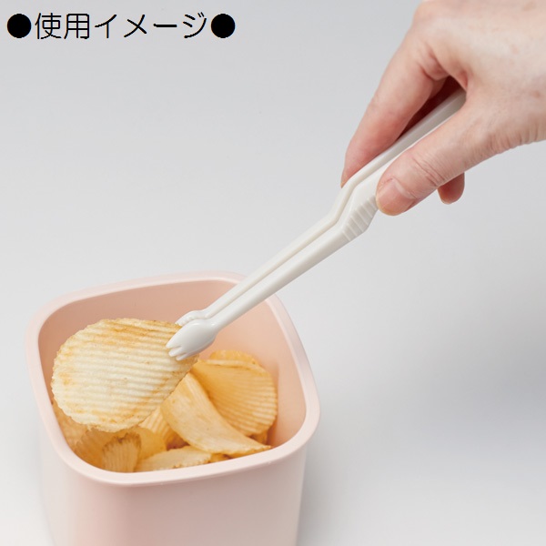 【メール便対象品】 スケーター ●パウダーカラー ミストホワイト●//スナック菓子 チョコレート フォーク お菓子 おやつ 手を汚さない 衛生的 ナイスクック//