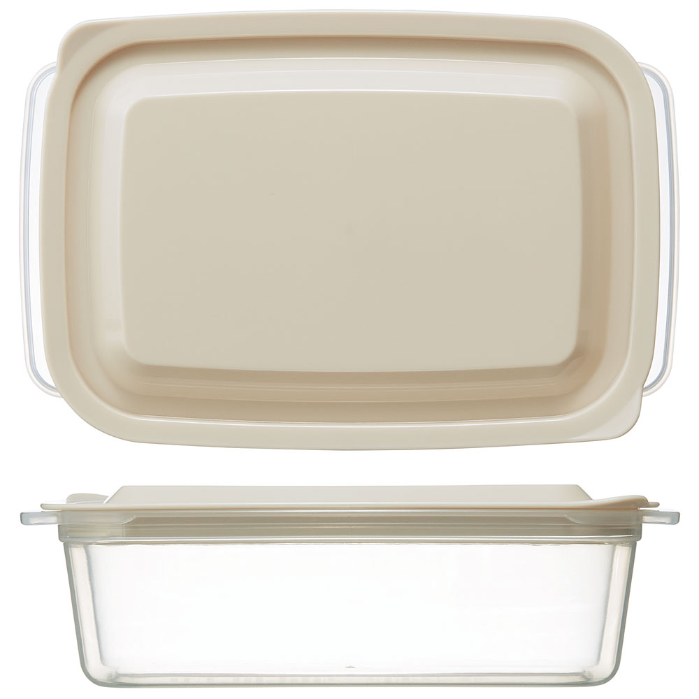 保存容器[700ml]3個セット●アソート●//キッチン 保存 食材保存 お弁当箱 ランチボックス 容器 フードコンテナ 電子レンジ対応 保存容器 シンプル かわいい 3色// スケーター