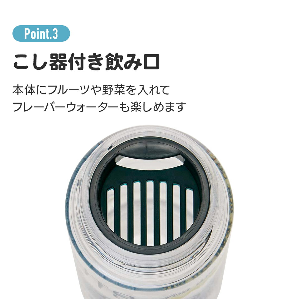 プチウォーターボトル[160ml]●トトロ KURASHI●//プラスチック水筒 軽量 ミニ 小さい おしゃれ スリム 水筒 ボトル ブローボトル スタジオジブリ となりのトトロ// スケーター