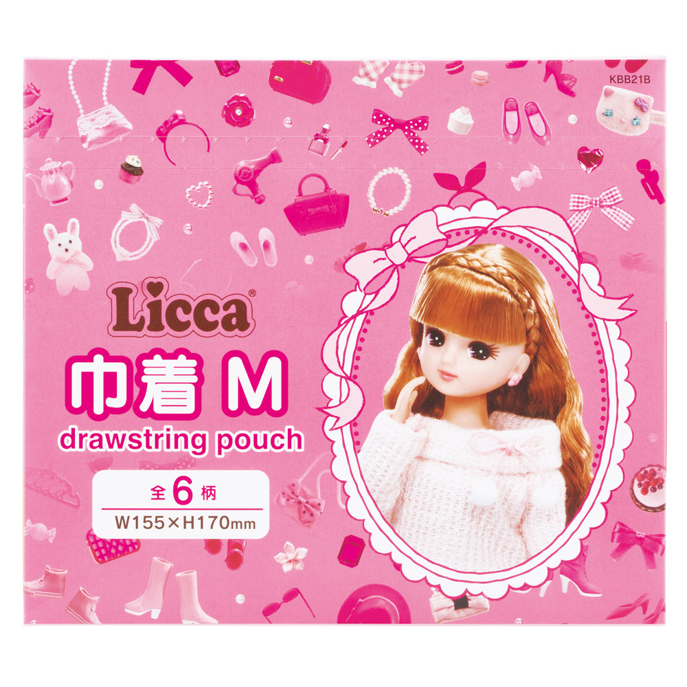 スケーター キャラクター ミステリーボックス巾着 M 全6種類 レアデザイン1種類 KBB21B skater リカちゃん リカちゃん人形 女の子 女子 女性【ブラインド ランチ巾着 ランダム お楽しみ サプライズ】