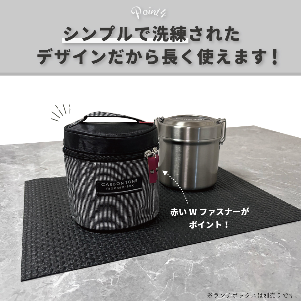 STLB3・STLB3DXAG専用ランチバック カーボントーン/KBST3_4973307438295