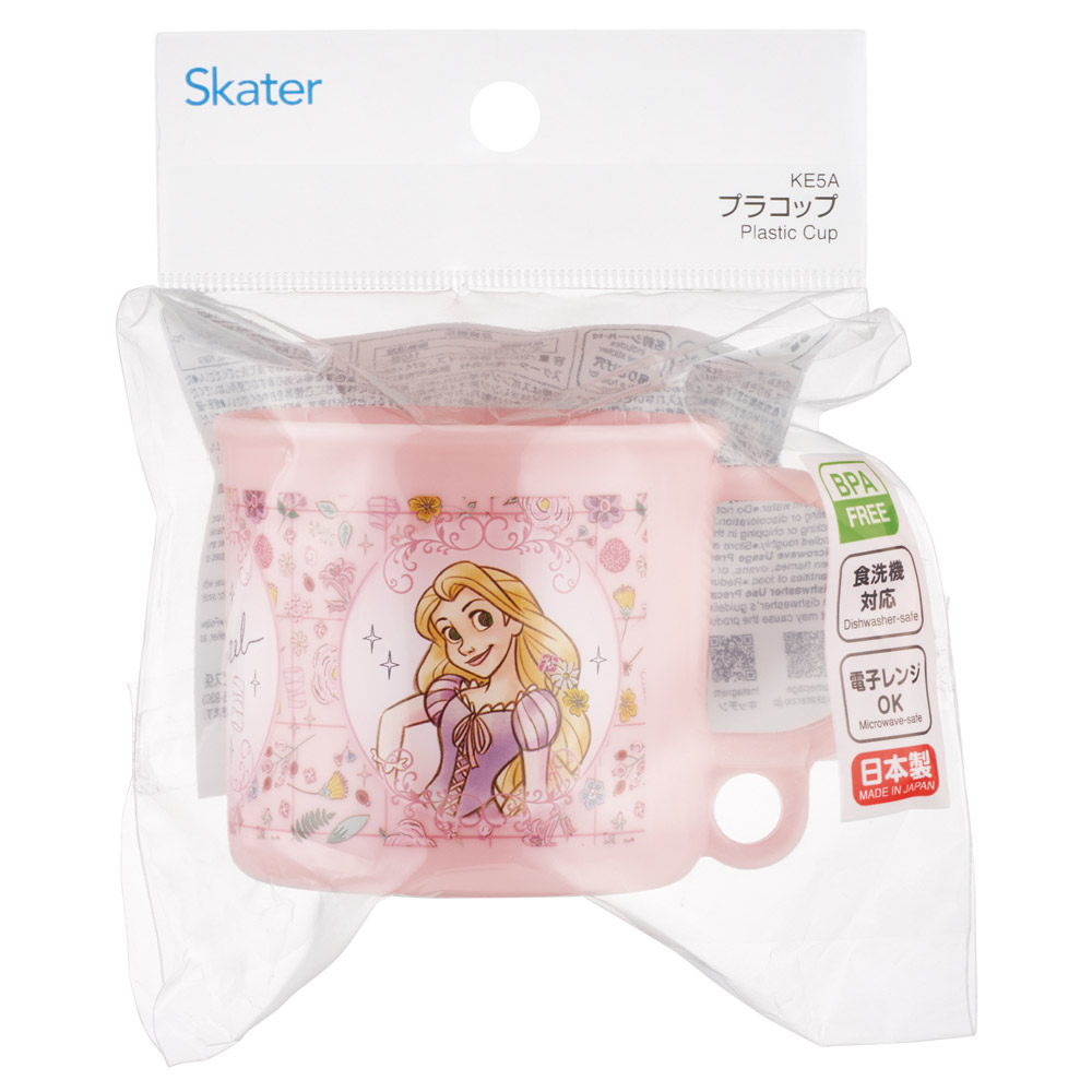 スケーター プラスチック コップ 幼稚園 200ml 子供 プラコップ 食洗機 コップ 割れにくい skater KE5A 塔の上の ラプンツェル 26年 ディズニー 女の子 女性【キャラクター 子供用食器 子ども キッズ 保育園 小学生 学校】