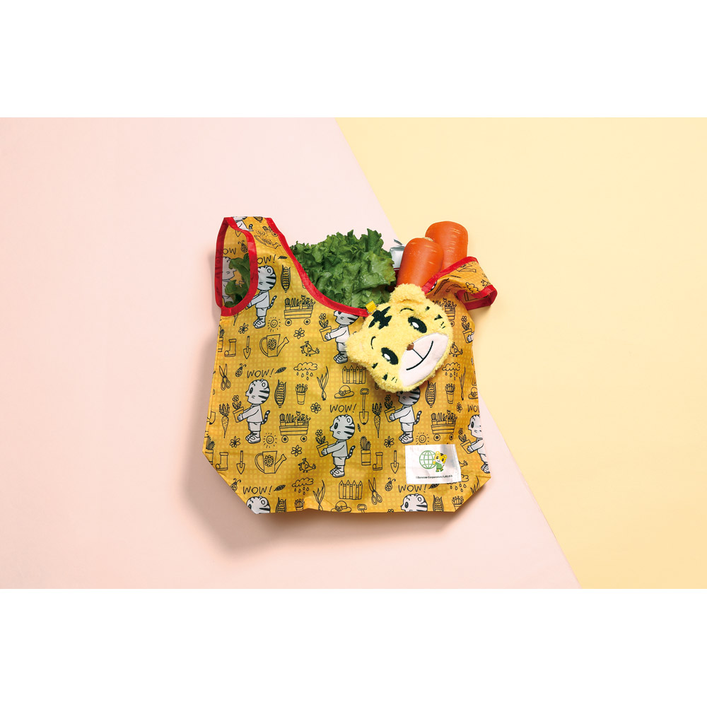【メール便対象品】 ぬいぐるみ お手伝い バッグ カバン 小さめ サイズ キッズ 子供 小ぶり 可愛い スケーター skater KNOT1 しましま とらの しまじろう 男の子 女の子