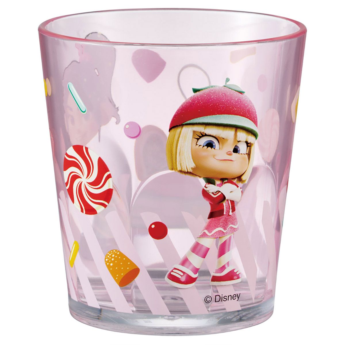 スケーター アクリル コップ 割れにくい 280ml プラスチック 子供 キッズ キャラクター skater KSA4J シュガー・ラッシュ シュガーラッシュ ディズニー【透明 クリア アクリルコップ 洗面所 タンブラー】
