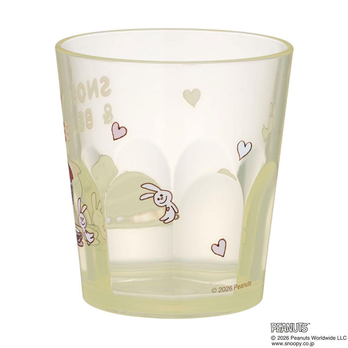 スケーター アクリル コップ 割れにくい 280ml プラスチック 子供 キッズ キャラクター skater KSA4J スヌーピー ベル シンプル SNOOPY ピーナッツ【透明 クリア アクリルコップ 洗面所 タンブラー】