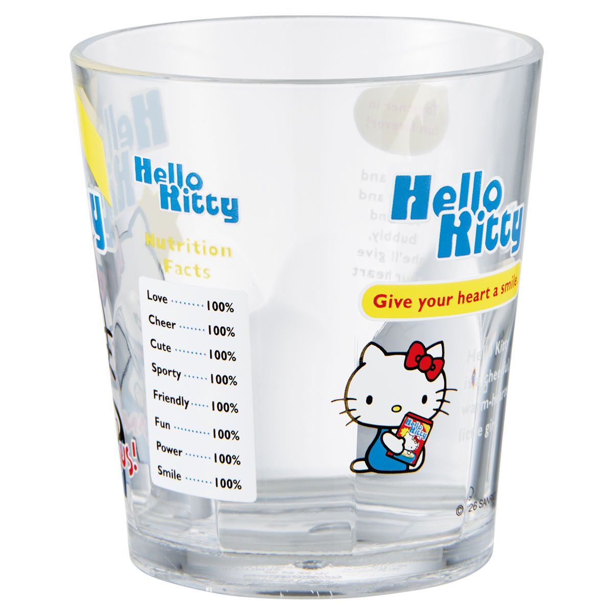 スケーター アクリル コップ 割れにくい 280ml プラスチック 子供 キッズ キャラクター skater KSA4J ハローキティ キティちゃん サンリオ スーパーマーケット【透明 クリア アクリルコップ 洗面所 タンブラー】