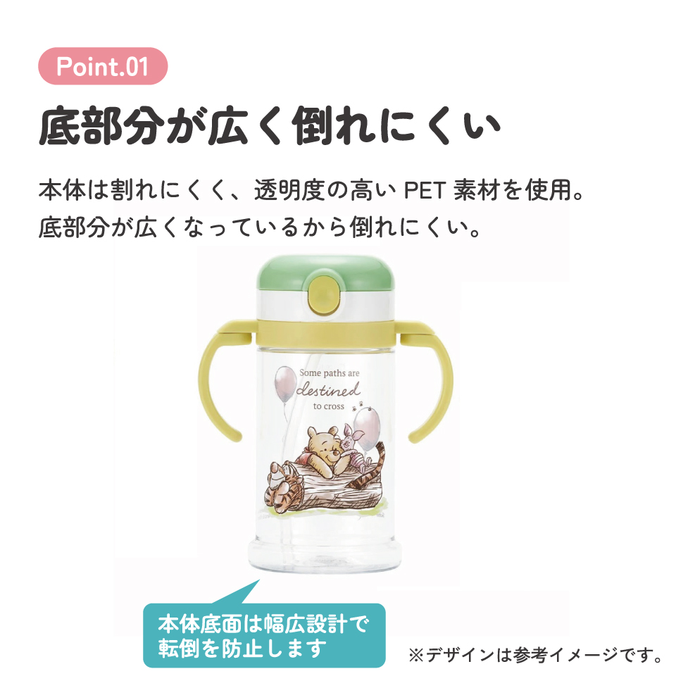 2WAYストローマグ 370ml くまのプーさん/KSHW2N_4973307615139/スケーター