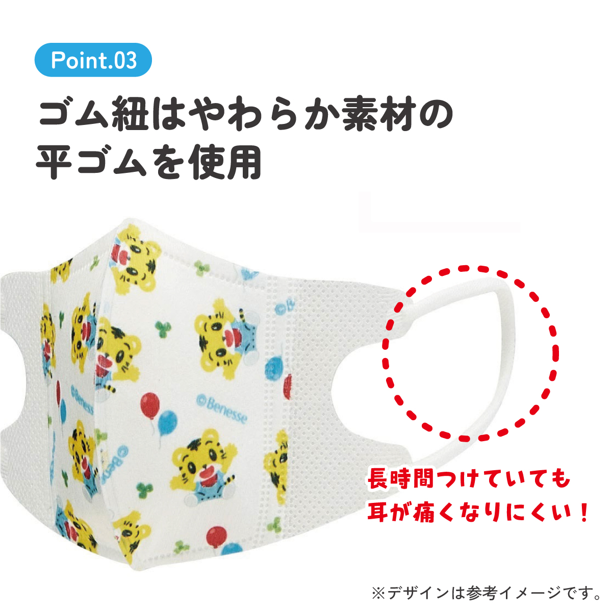 【メール便対象品】 99% カット マスク 子供 用 不織布 キャラクター 立体マスク S 5個入り 2~3才 skater MSKB1 スケーター しましま とらの しまじろう 男の子 女の子【子ども こども 息がしやすい 耳が痛くならない 耳痛くない 痛くない】