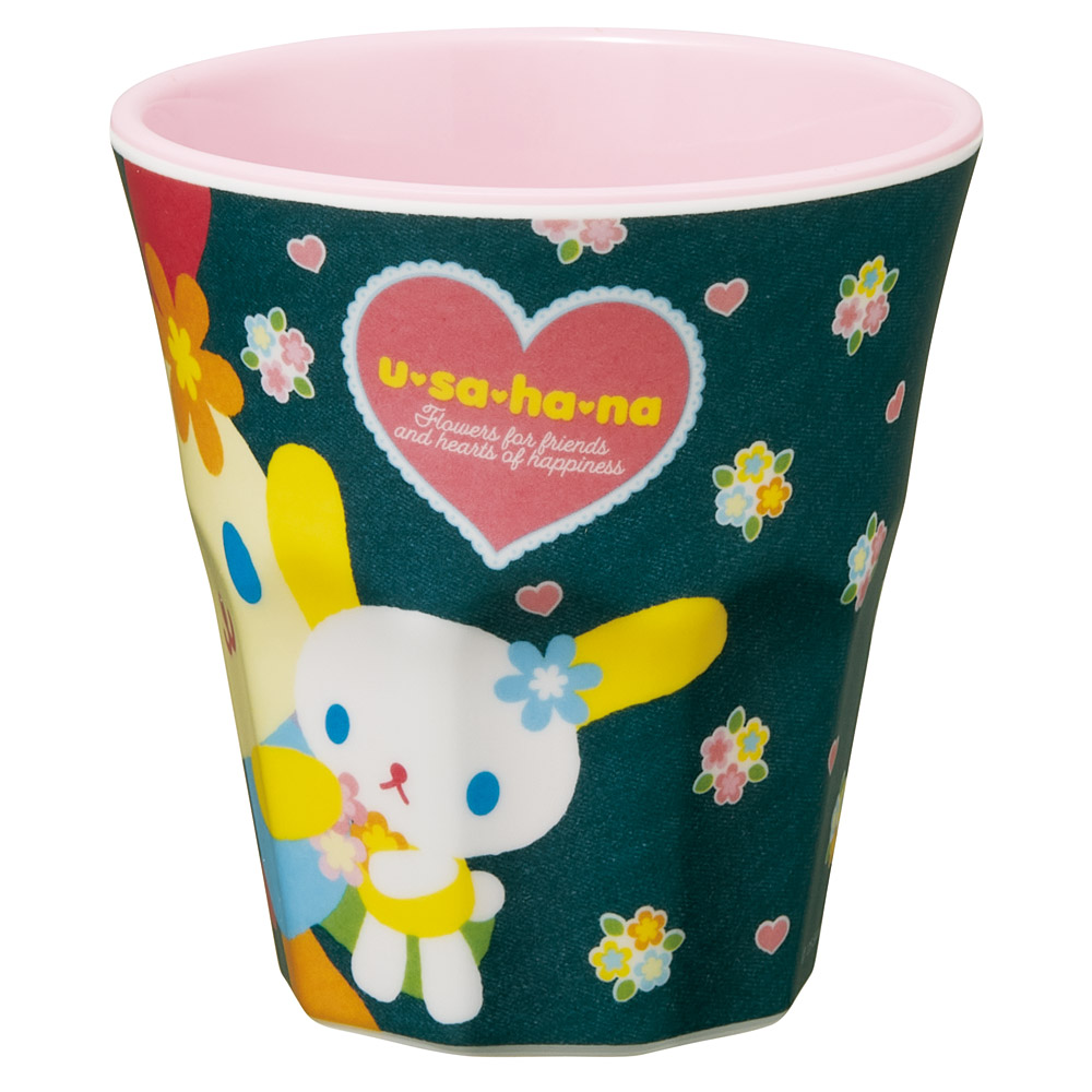 スケーター メラミン カップ コップ キャラクター 子供 割れにくい メラミンコップ skater MTB2 ウサハナ サンリオ Sanrio グッズ キャラクター【食洗機対応 取っ手なし タンブラー メラミンタンブラー】