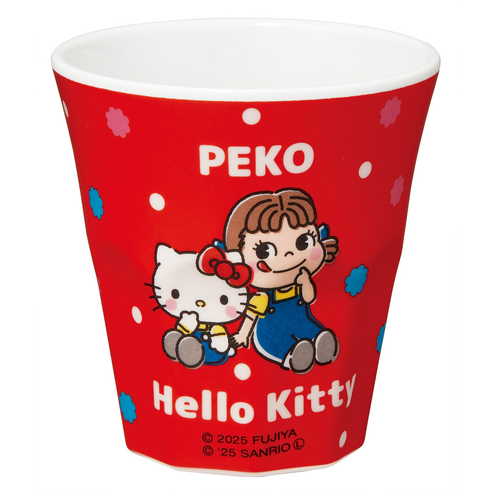 メラミンタンブラー 270ml ペコちゃん×ハローキティ/MTB2_4973307709746