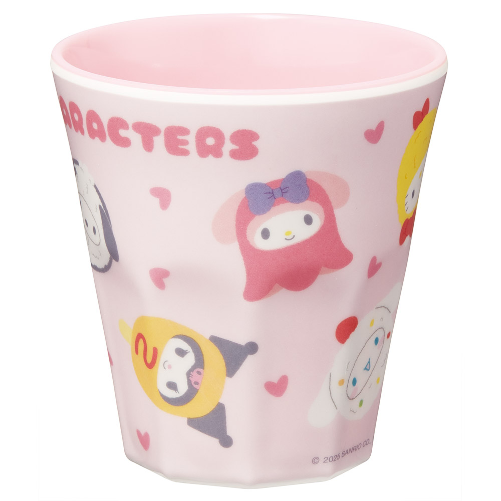 メラミンタンブラー 270ml サンリオキャラクターズ なりきり食べ物/MTB2_4973307710797