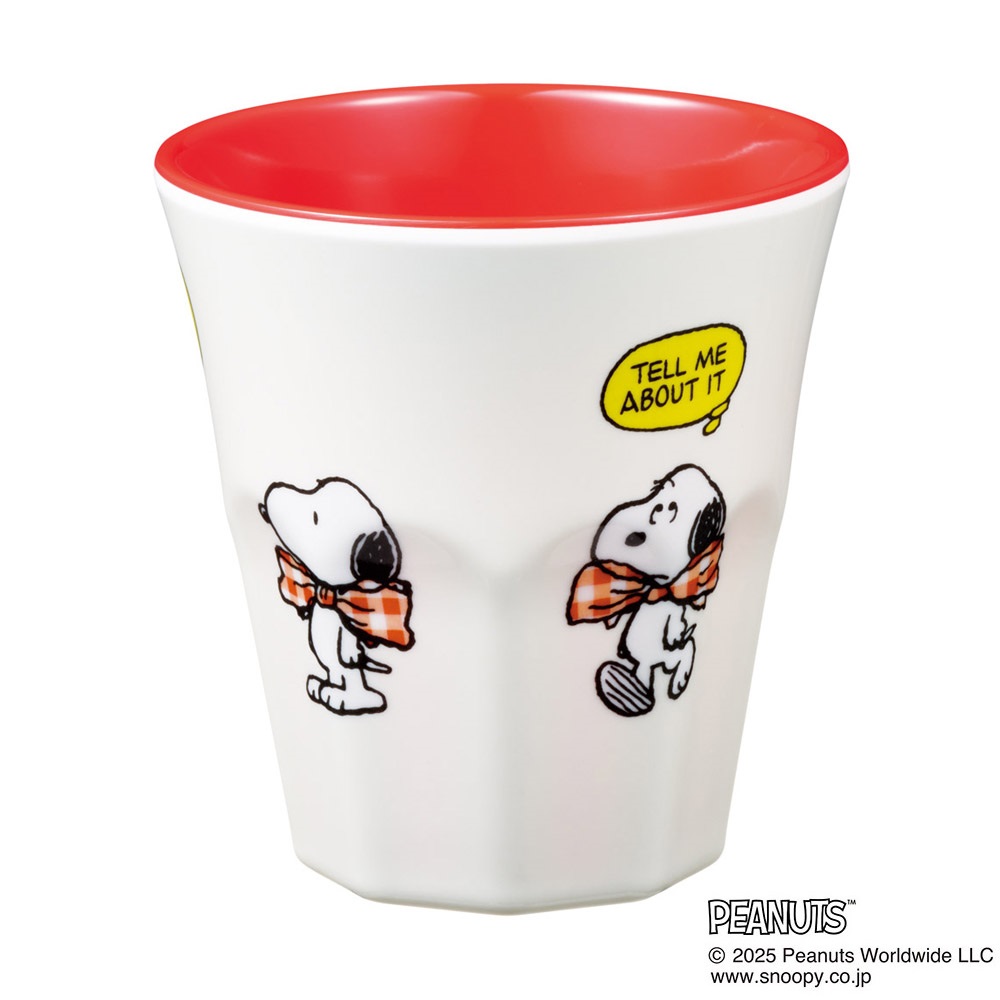 スケーター メラミン カップ コップ キャラクター 子供 割れにくい メラミンコップ skater MTB2 ブルーリボン スヌーピー SNOOPY ピーナッツ【食洗機対応 取っ手なし タンブラー メラミンタンブラー】
