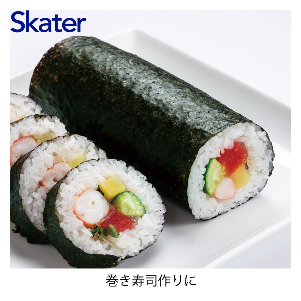海苔 保存 容器 全型 のり ベーシック 収納 密閉 お茶パック 乾物 食品 スケーター skater NOST1【縦置き 横置き パッキン付きフタ 4ロック 大容量 巻き寿司 手巻き寿司】