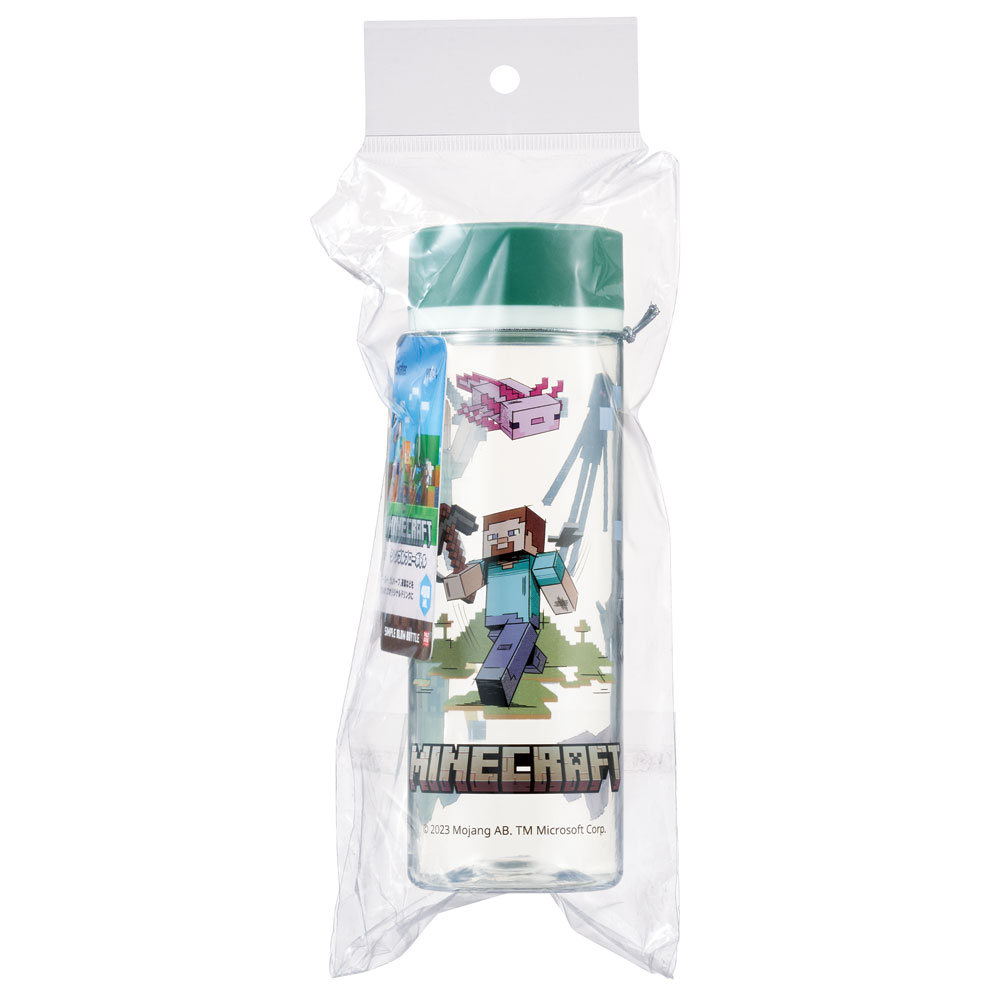 シンプルデザインブローボトル 400ml Minecraft Ex/PDC4_4973307663864