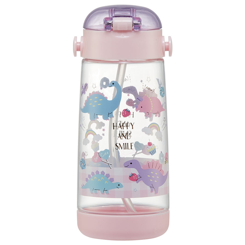ワンプッシュストローボトル 480ml ハッピー&スマイルレインボー/PDSH5_4973307646287