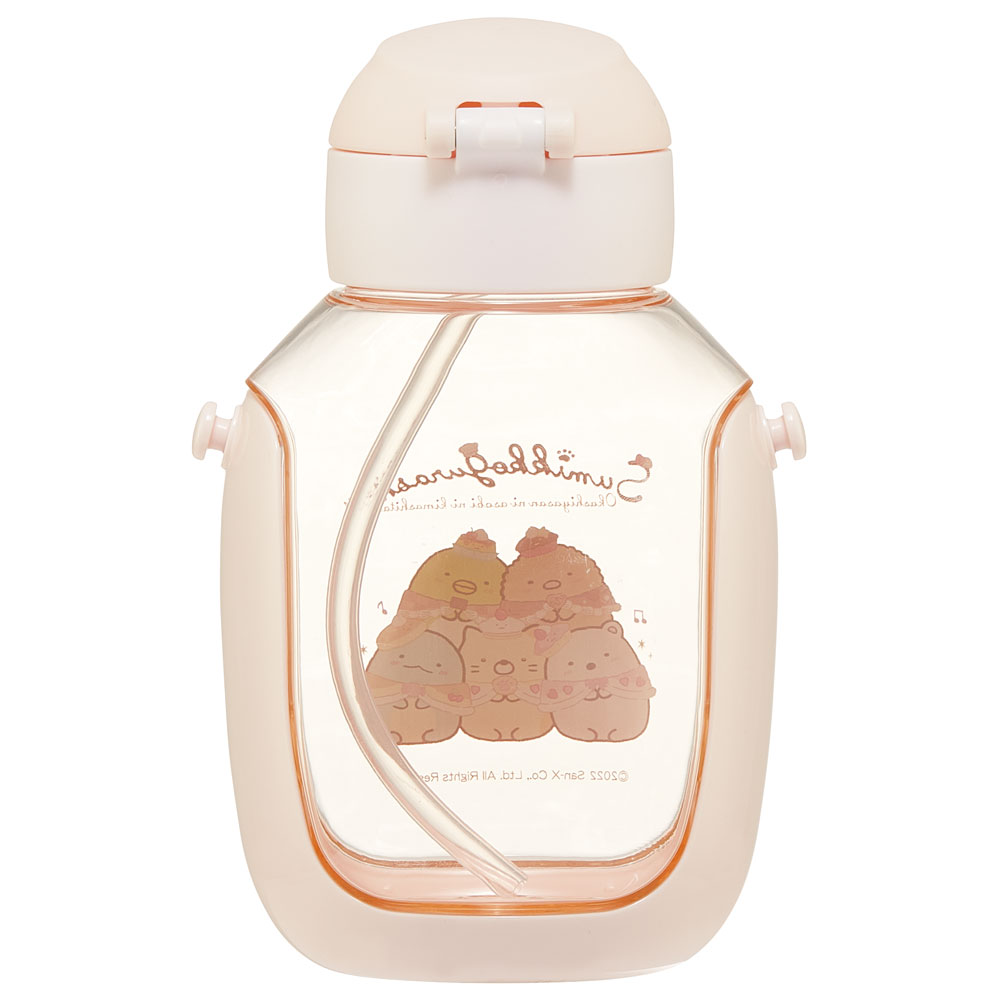 【送料無料】ワンプッシュストローボトル 530ml すみっコぐらし/PDSH6DX_4973307621451