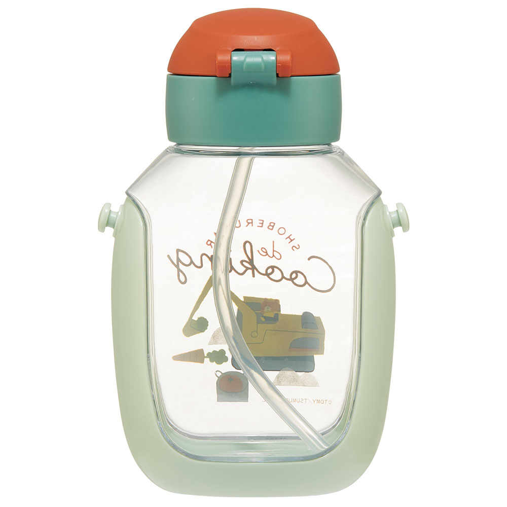 【送料無料】ワンプッシュストローボトル 530ml トミカとトム／PDSH6DX_4973307666728