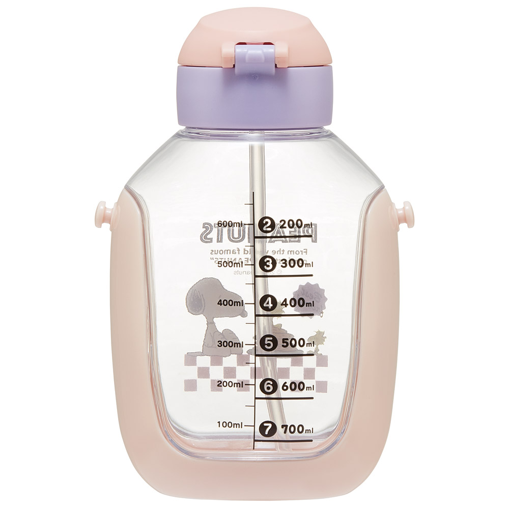 【送料無料】ワンプッシュ ストロー ボトル 水筒 780ml キッズ 子供 キャラクター かわいい スケーター skater PDSH8DX スヌーピー SNOOPY ピーナッツ 女性 レディース