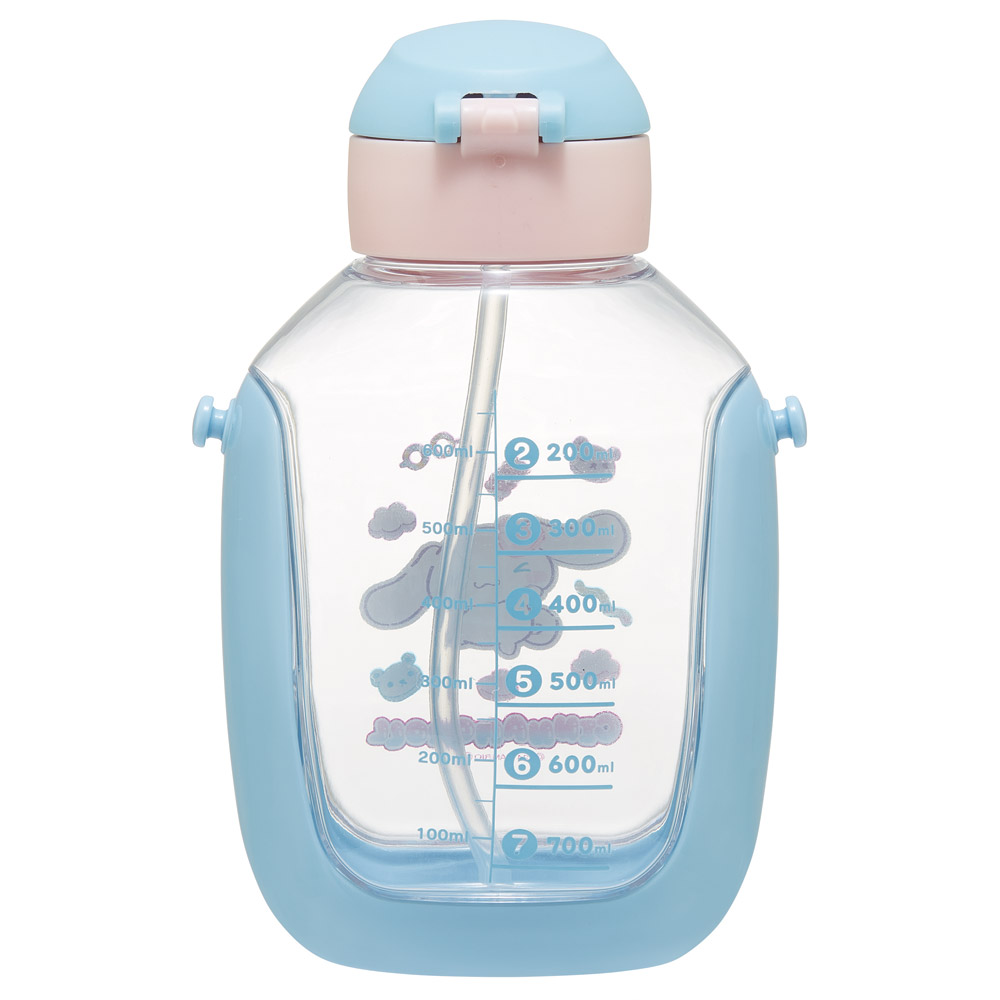 【送料無料】ワンプッシュ ストロー ボトル 水筒 780ml キッズ 子供 キャラクター かわいい スケーター skater PDSH8DX シナモロール シナモン サンリオ 女の子 女子