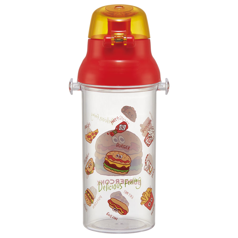 食洗機対応プラクリアボトル 480ml バーガーフレンズ／PSB5TR_4973307673122