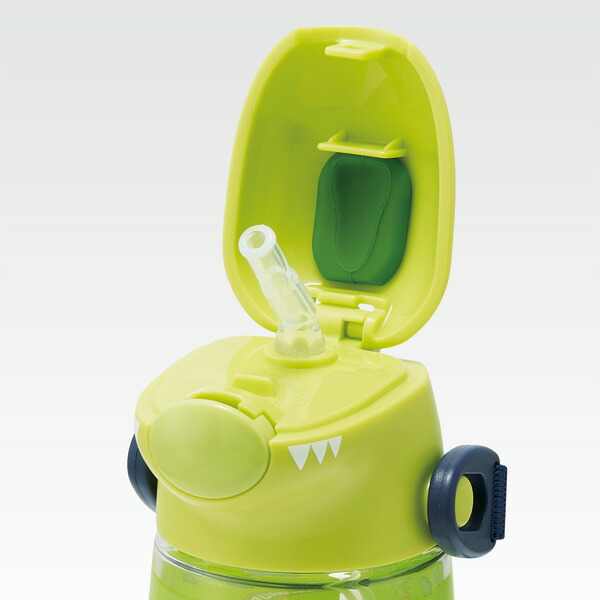 ダイカットストローボトル 420ml ディノサウルス/PSHC4DK_4973307518508