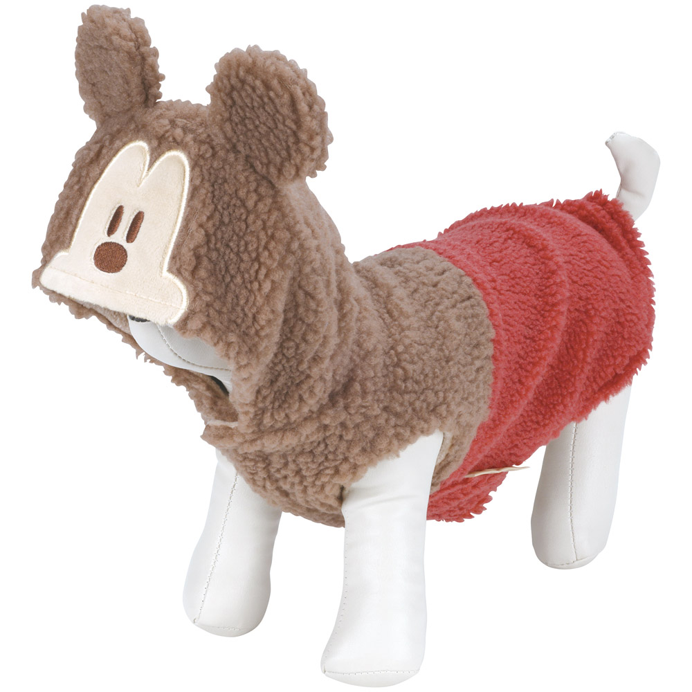 ボアタンク なりきり フード付き Mサイズ 犬 ペット 服 衣装 キャラクター skater スケーター PTFB2 ミッキーマウス ミッキー Mickey 男の子 女の子【着ぐるみ SNS 映え コスプレ 仮装 ペット いぬ かわいい】