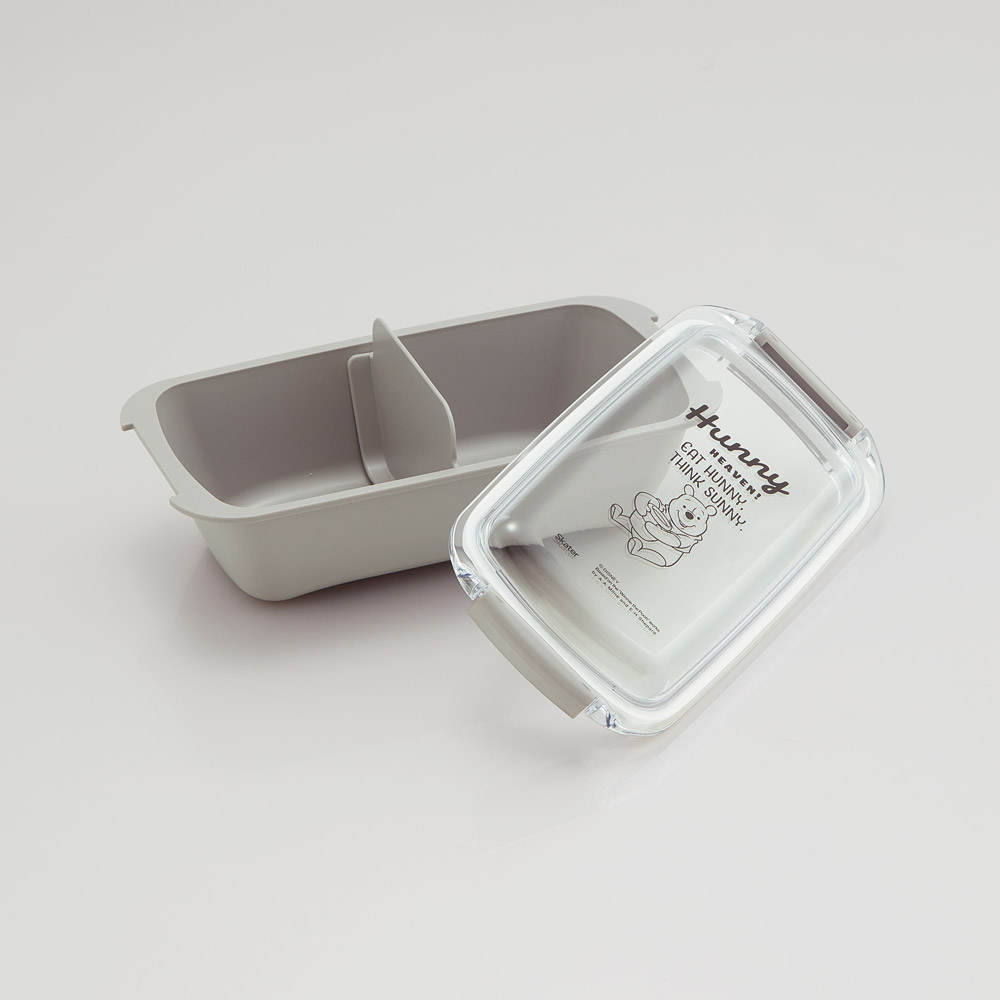 パッキンがはずしやすく洗いやすいお弁当箱 530ml くまのプーさん/PTLB6B_4973307687013
