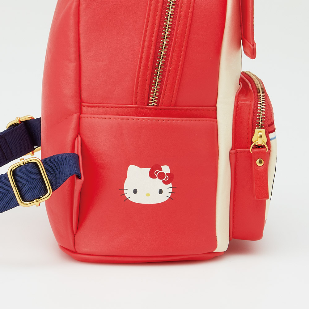 ミニ リュック おでかけ かばん バッグ 家型 カバン 子供 キッズ キャラクター かわいい スケーター skater RYUL60 キティ ハローキティ キティちゃん 女の子【こども お出かけ 可愛い】