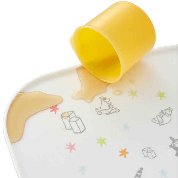 【送料無料】シリコーン製お食事マット●ムーミン 星●//ベビー用品 ベビーグッズ 可愛い 便利 お食事 ごはん 食べこぼし 汚れ防止 シリコンマット ランチョンマット// スケーター