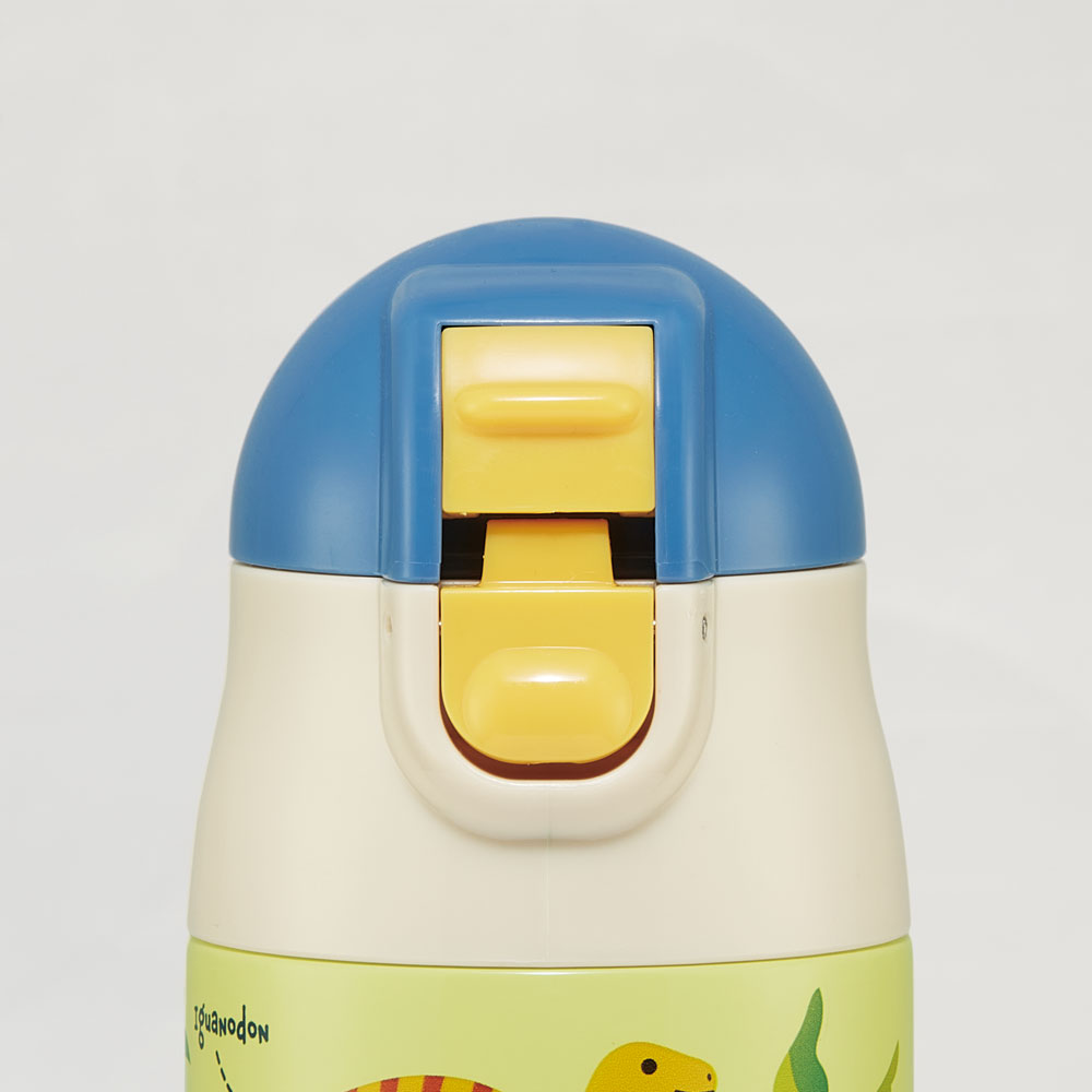 超軽量ワンプッシュステンボトル 360ml ディノサウルス ピクチャ/SDPC4P_4973307624575