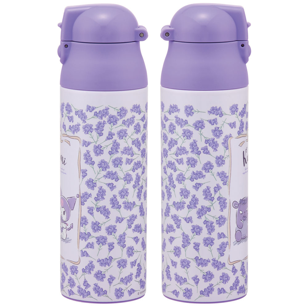 ワンプッシュステンマグボトル 500ml クロミ フラワーリース/SDPC5_4973307656118