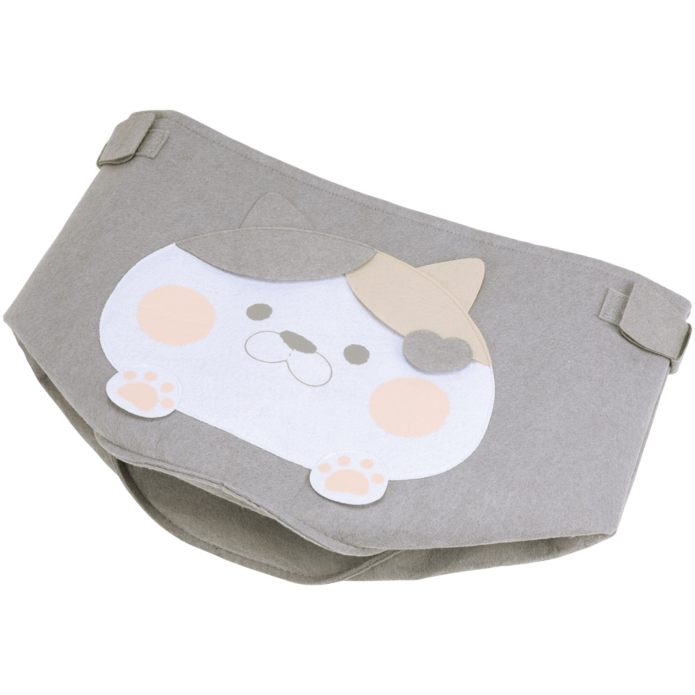 フェルト素材 収納 ボックス BOX ケース バケツ型 ダイカット 24L お片付け スケーター skater SFBD24 ぷにちゃん ねこ 猫 ネコ【整理 整頓 スッキリ キッズ 子ども こども かわいい】