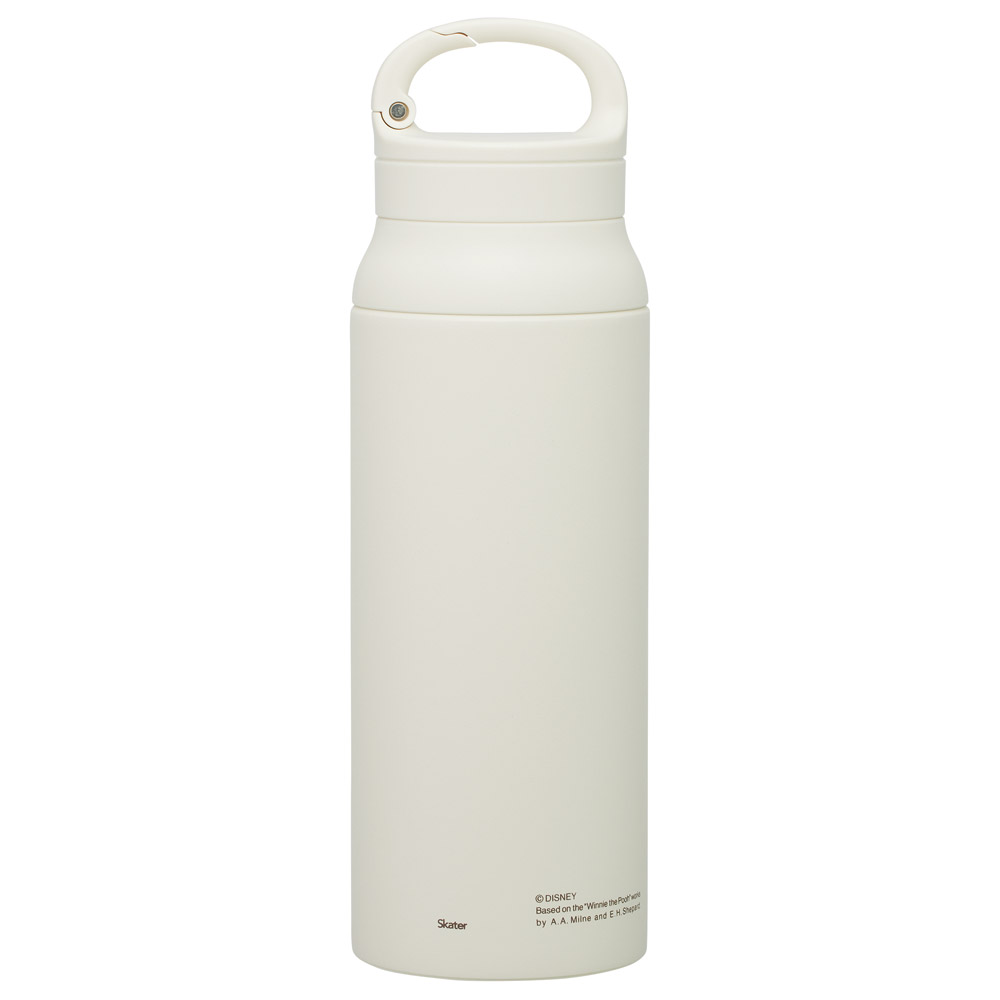 スケーター 水筒 600ml カラビナ ハンドル ステンレス ボトル 保温 保冷 キッズ 子供 STBC6 くまのプーさん プーさん Pooh 女性 レディース【キャラクター こども 真空二重構造 水分補給】