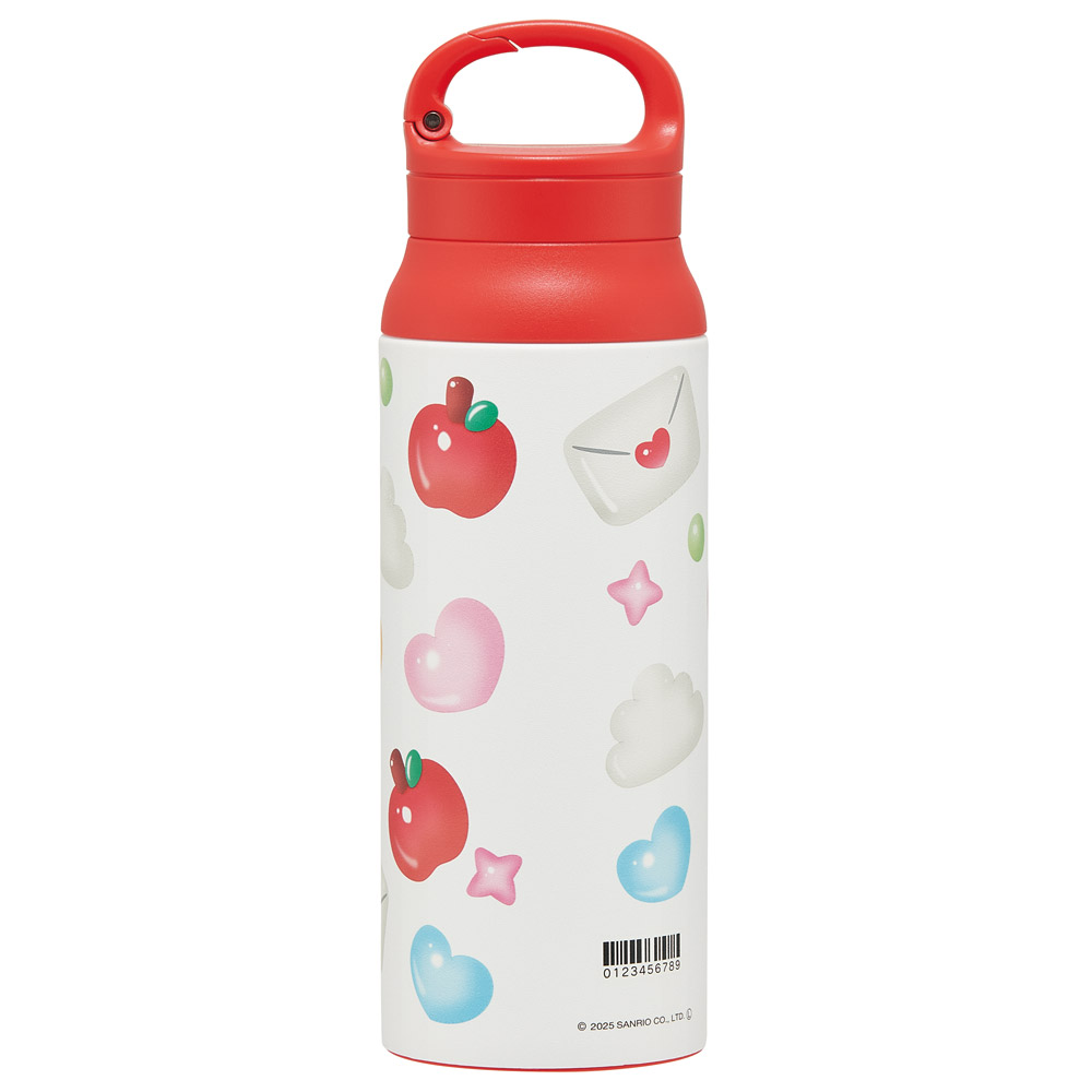スケーター 水筒 600ml カラビナ ハンドル ステンレス ボトル 保温 保冷 キッズ 子供 STBC6 キティ ハローキティ キティちゃん サンリオ 女の子【キャラクター こども 真空二重構造 水分補給】